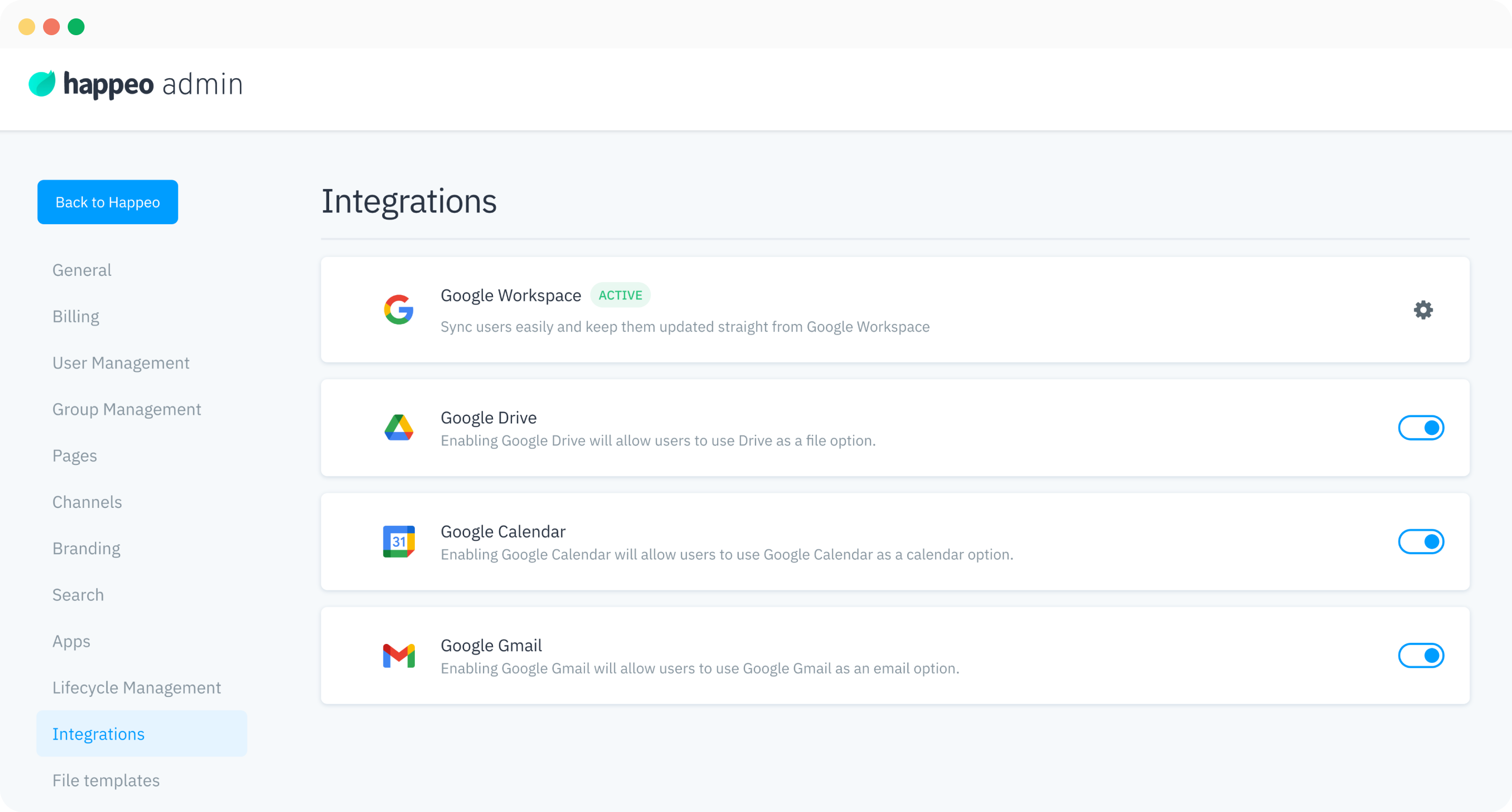 Google Drive Integration